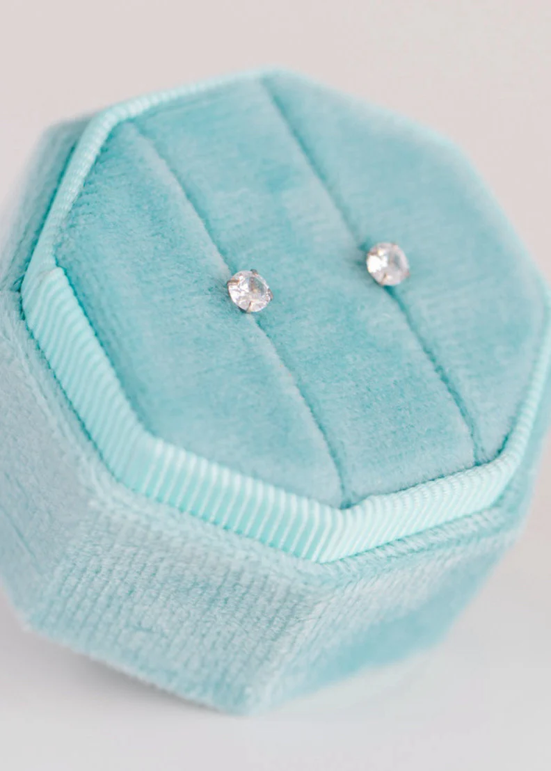 Silver April Birthstone (Diamond) - Image 3