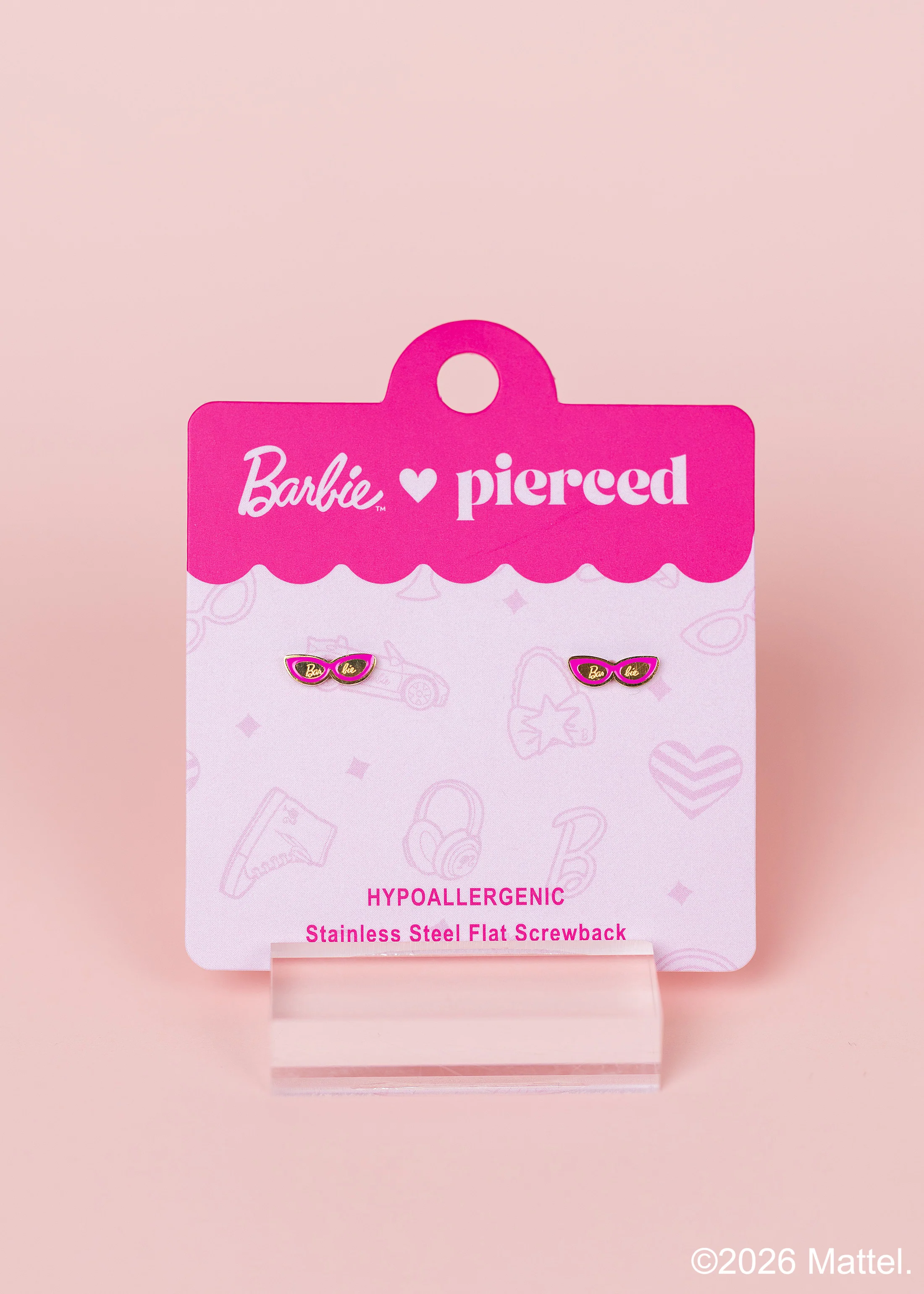 Barbie⢠Cat Eye Sunglasses Screwbacks - Image 3