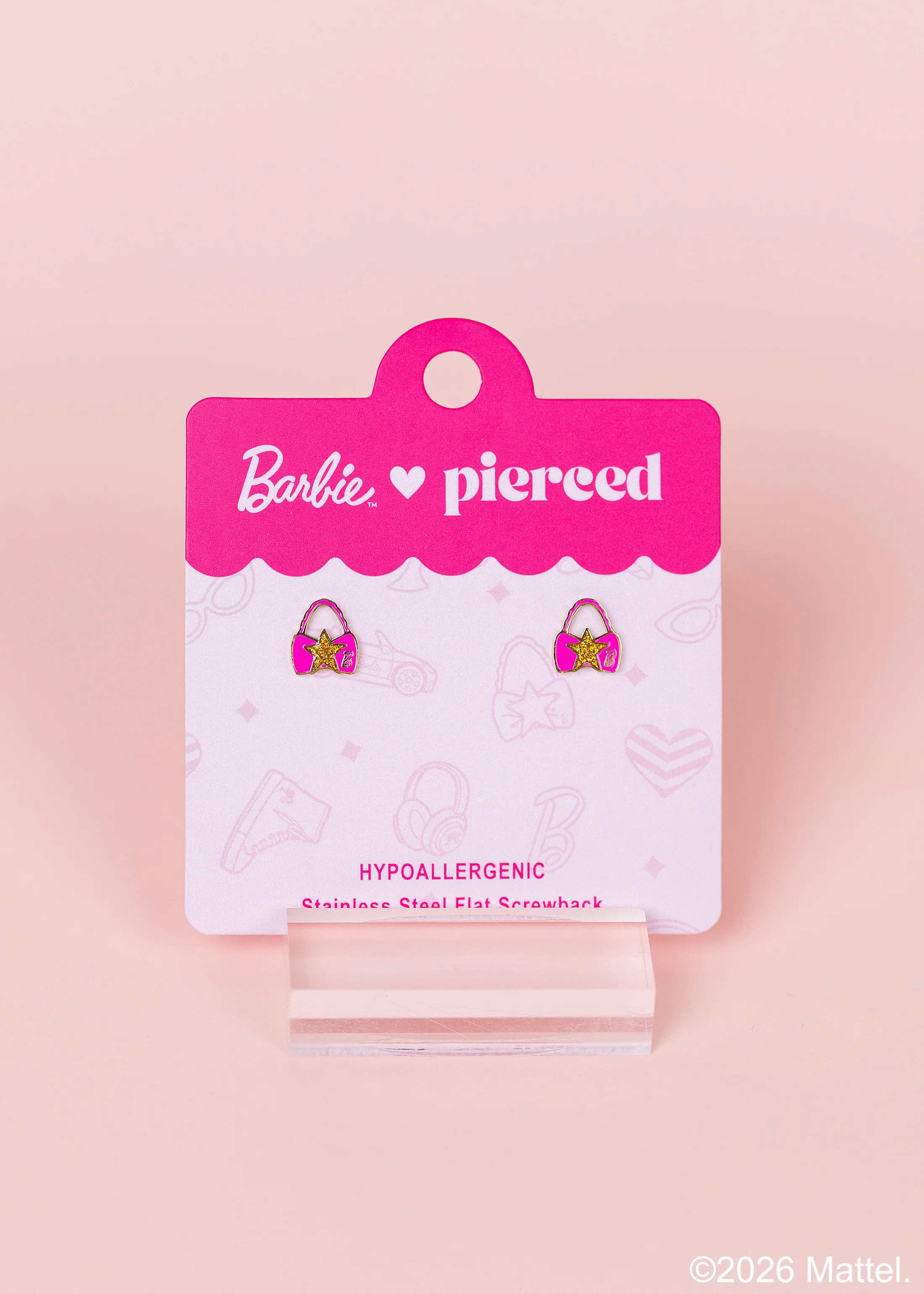 Barbie™ Purse Screwbacks - Image 4