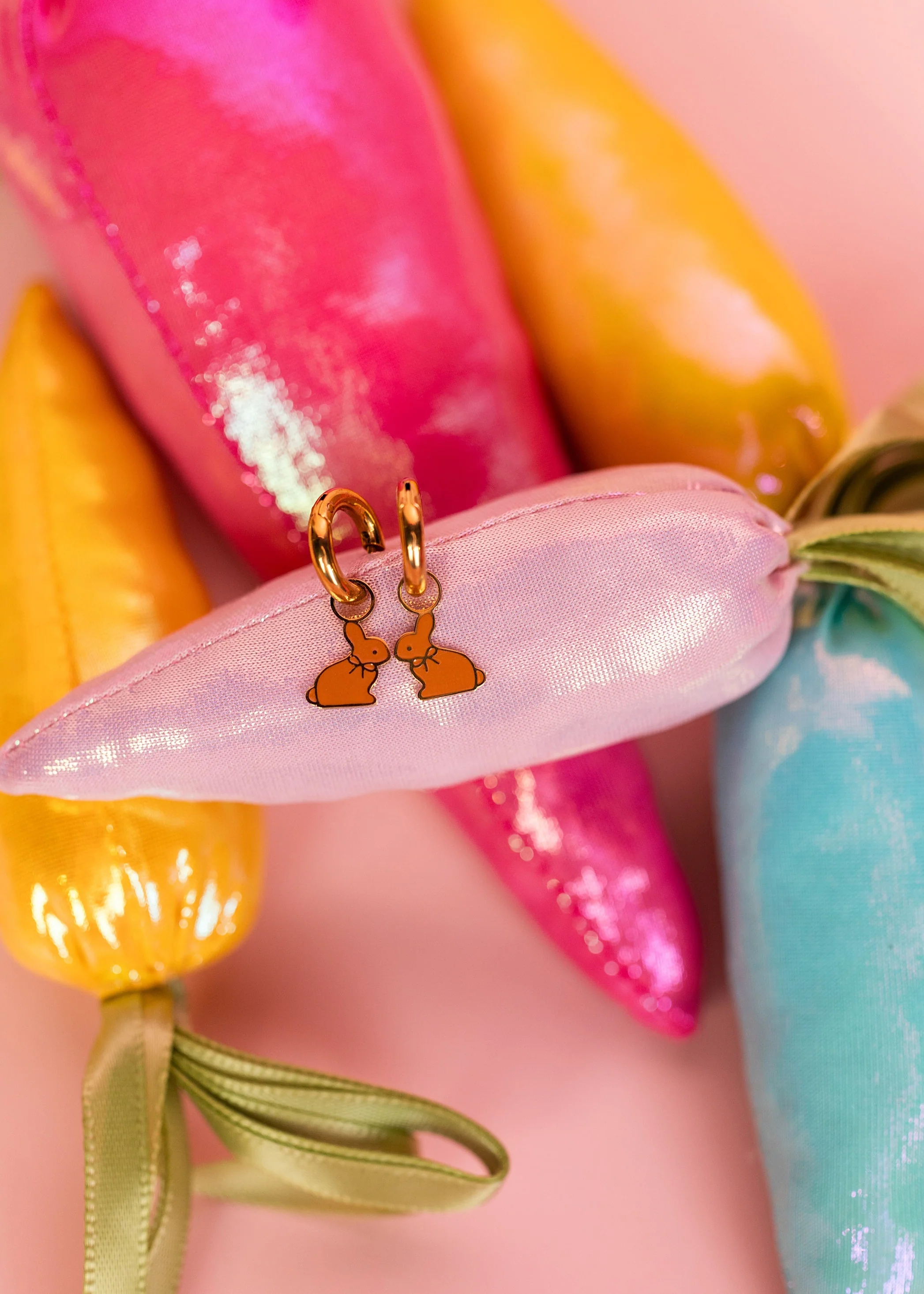Chocolate Bunny Charms