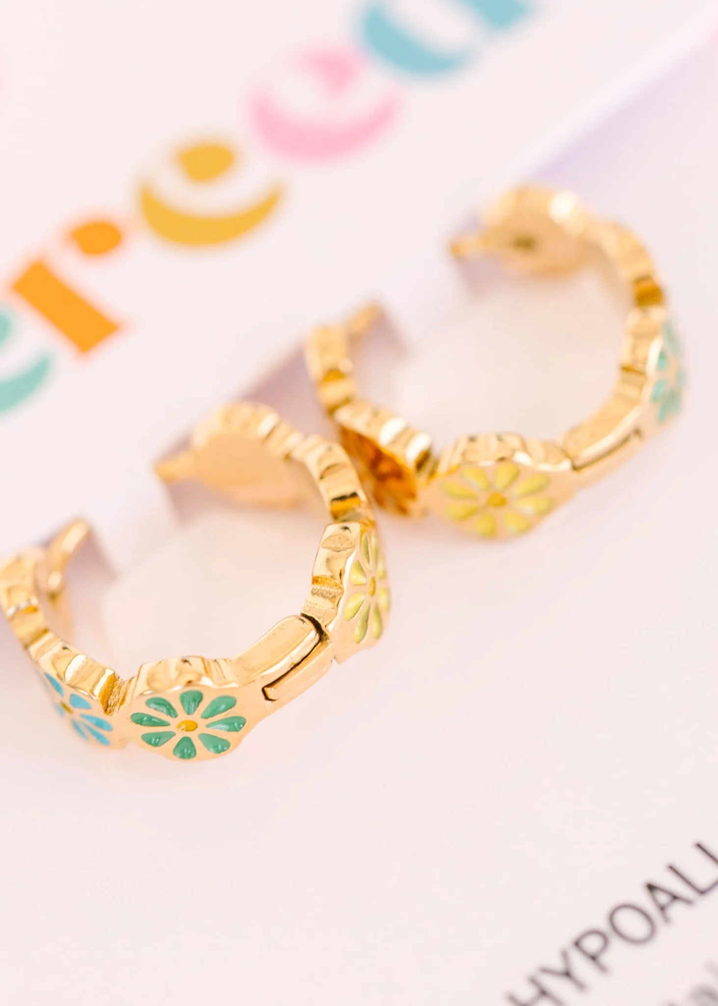 Rainbow Daisy Huggies - Image 3