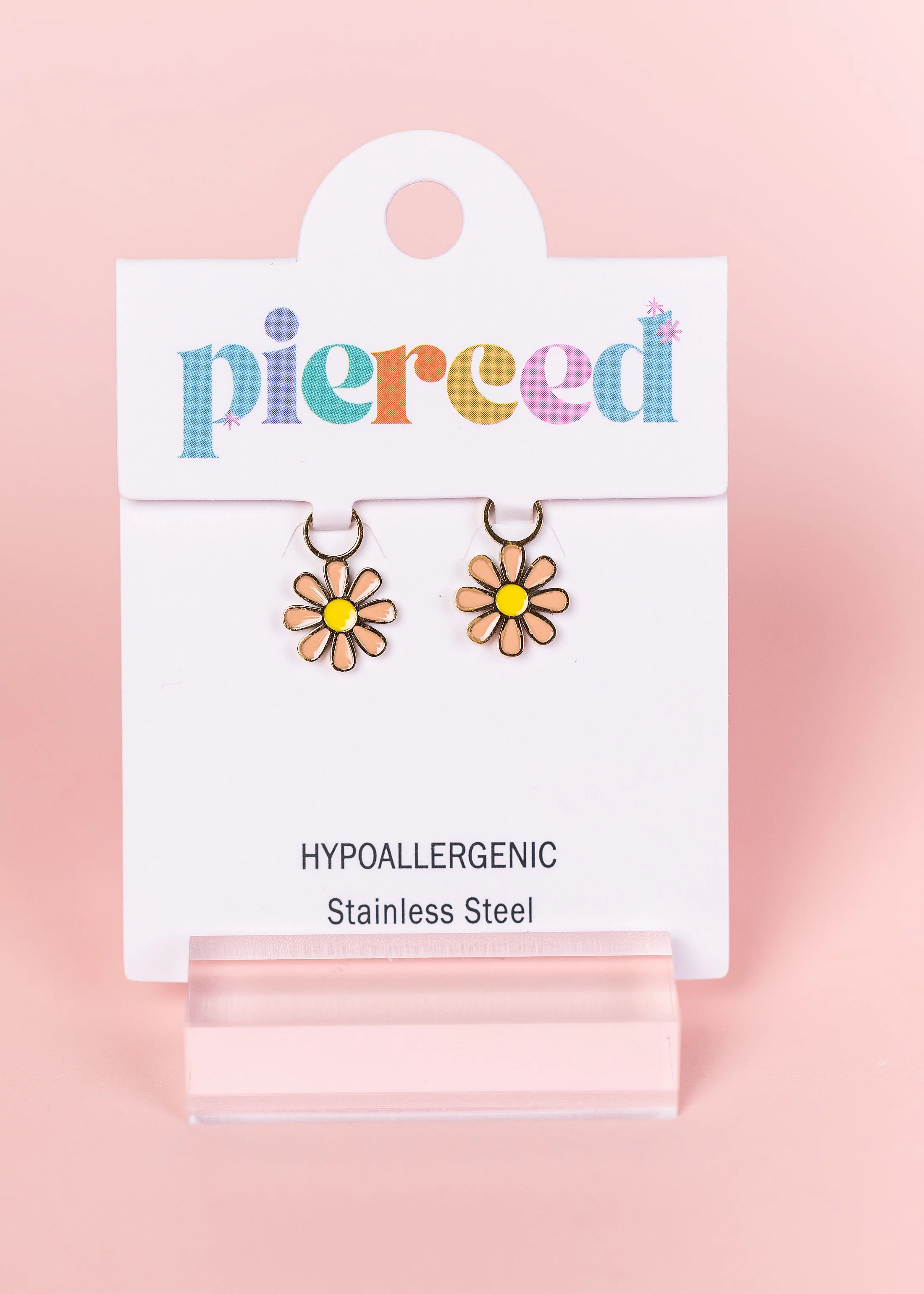 Peach Daisy Charms - Image 2