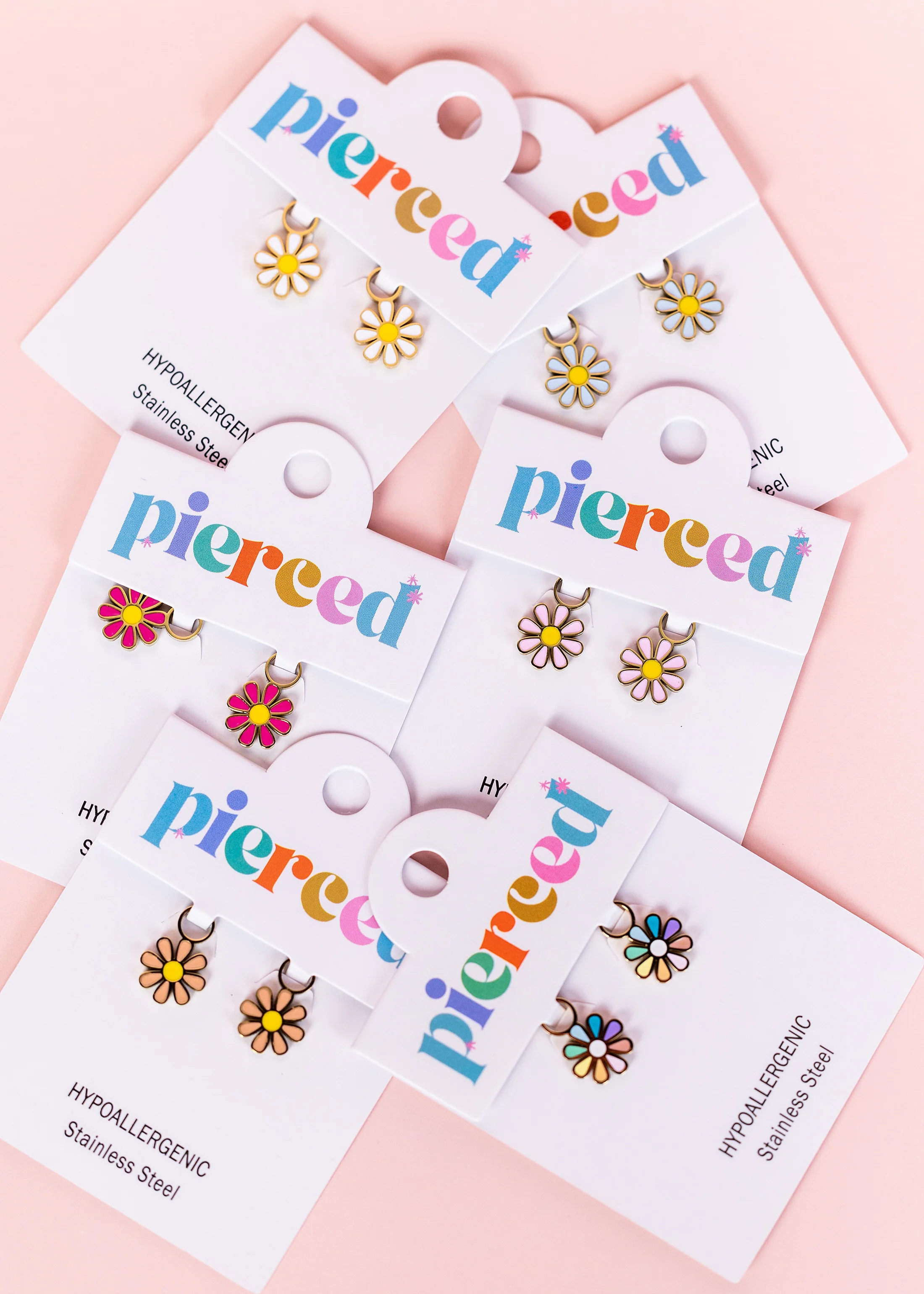 Peach Daisy Charms - Image 3