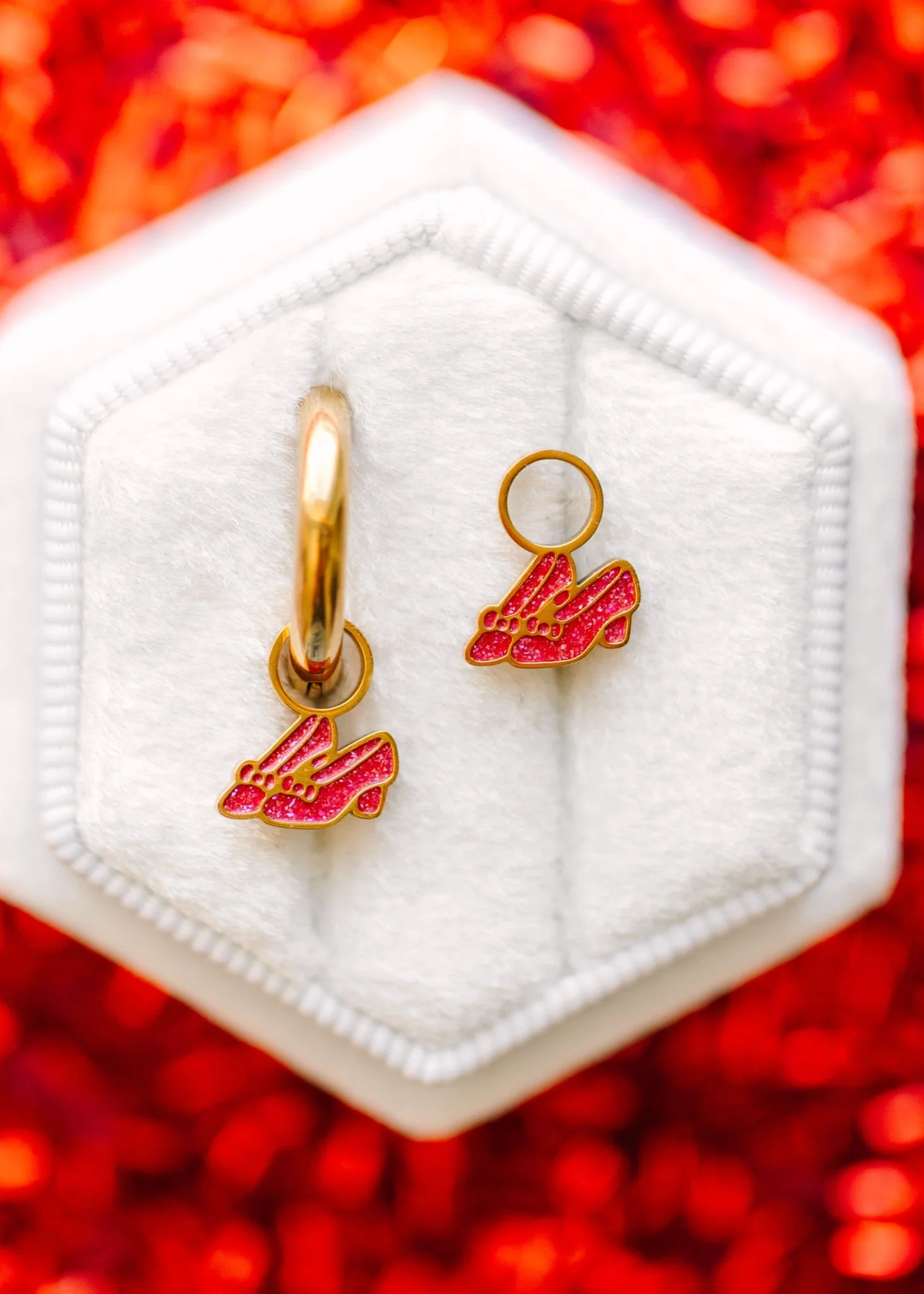Red Slipper Charms