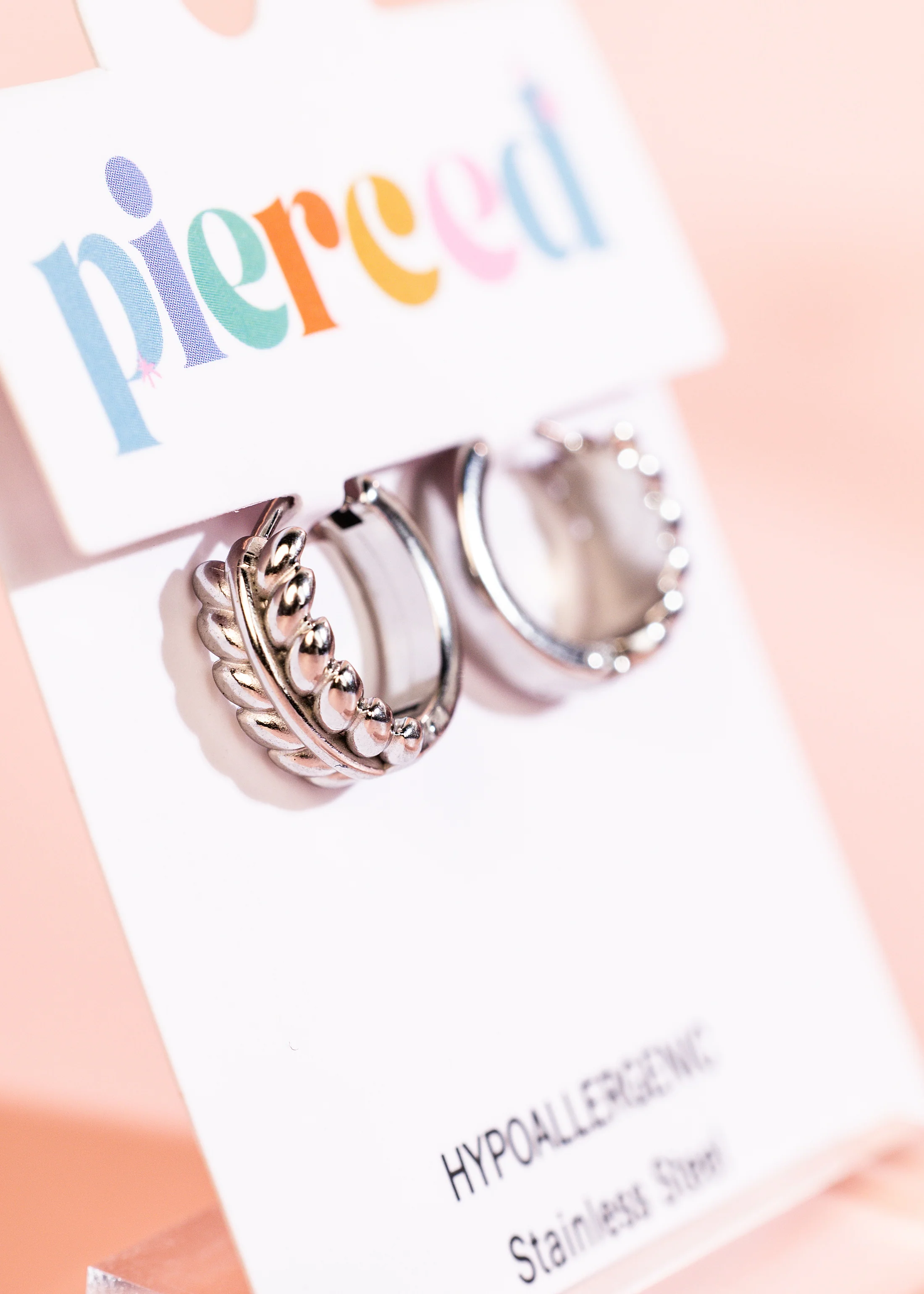 Silver Leaf Huggies - Image 3