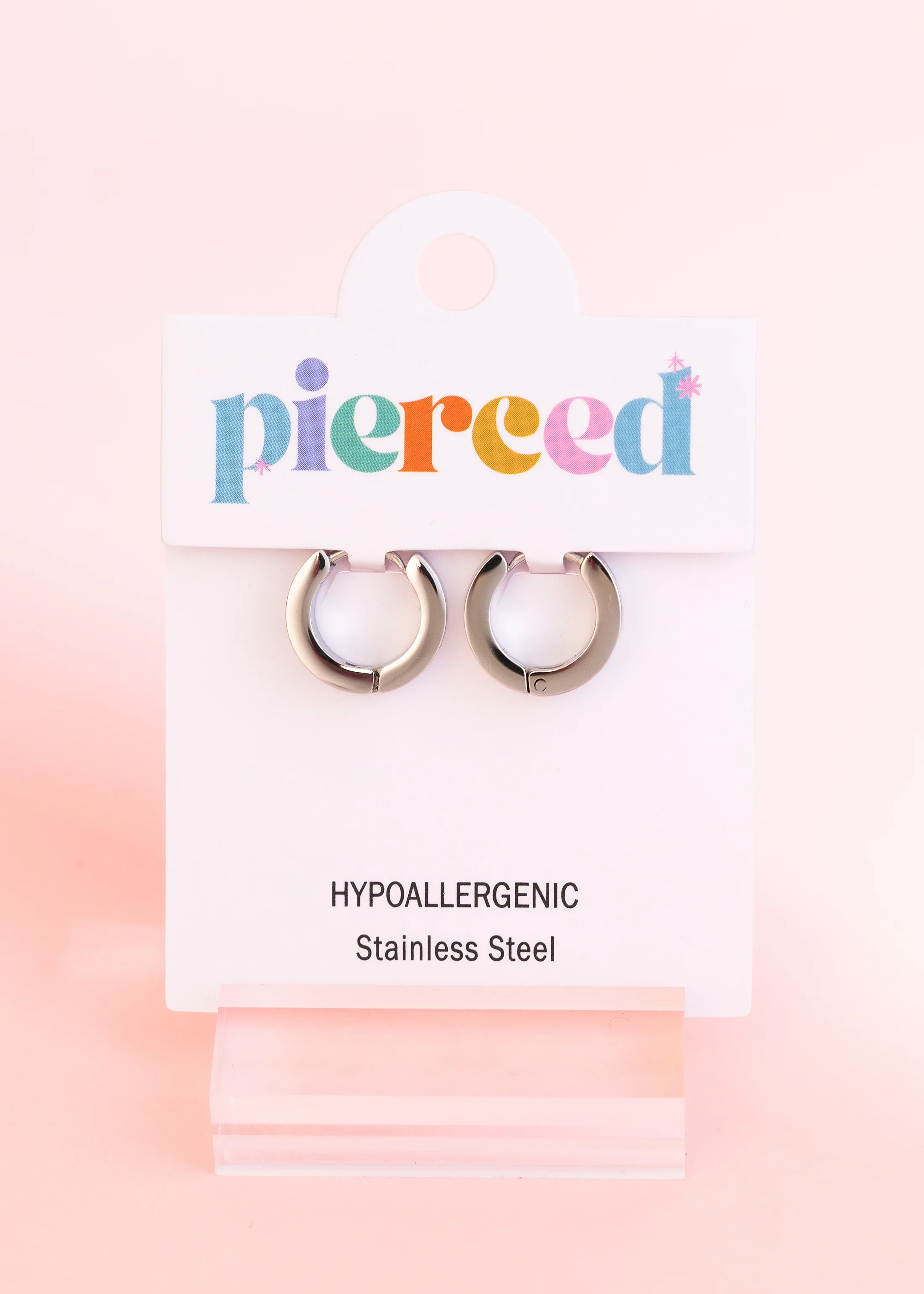 Silver Light Blue Checkered Huggies - Image 2