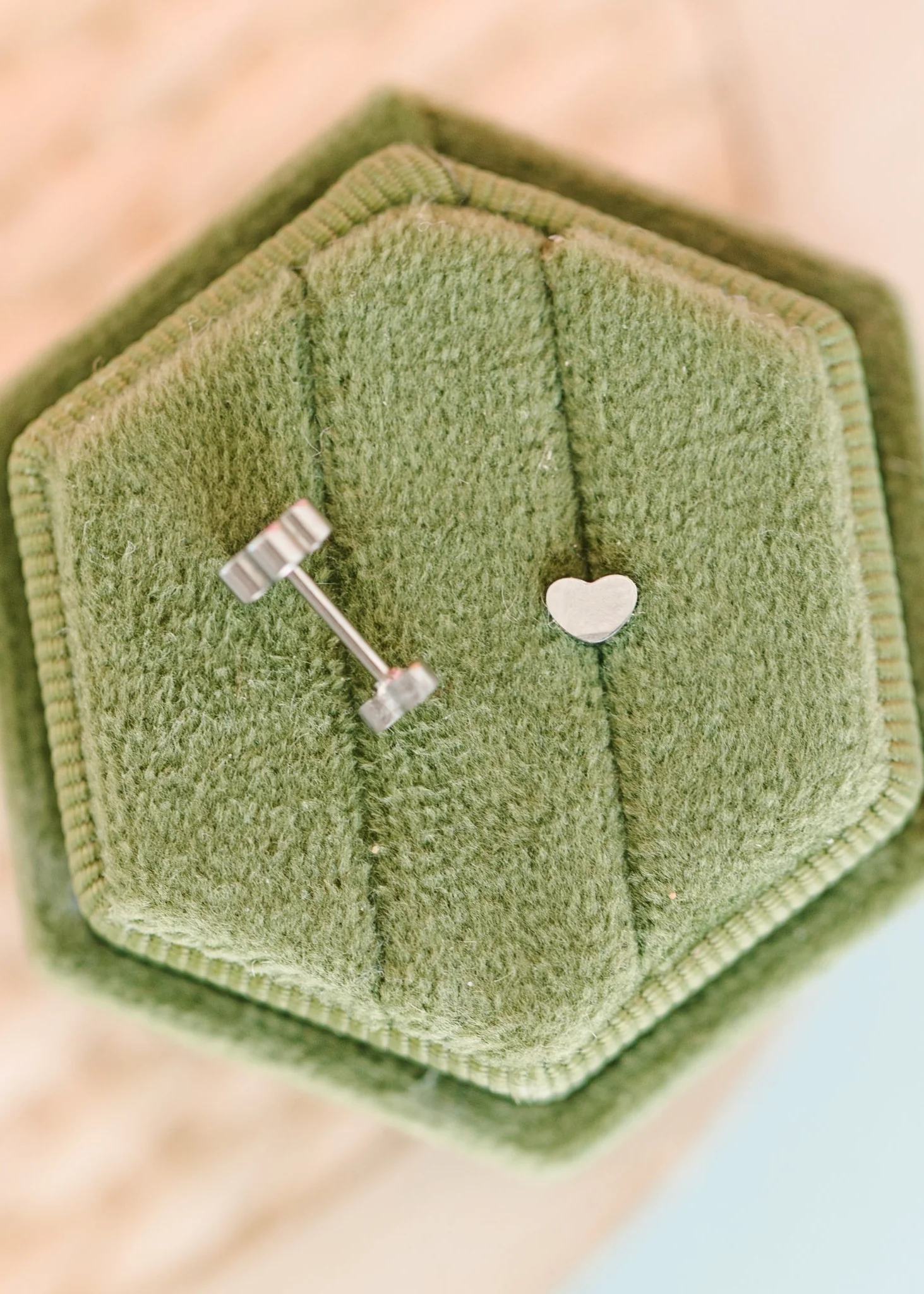 Tiny Silver Classic Heart