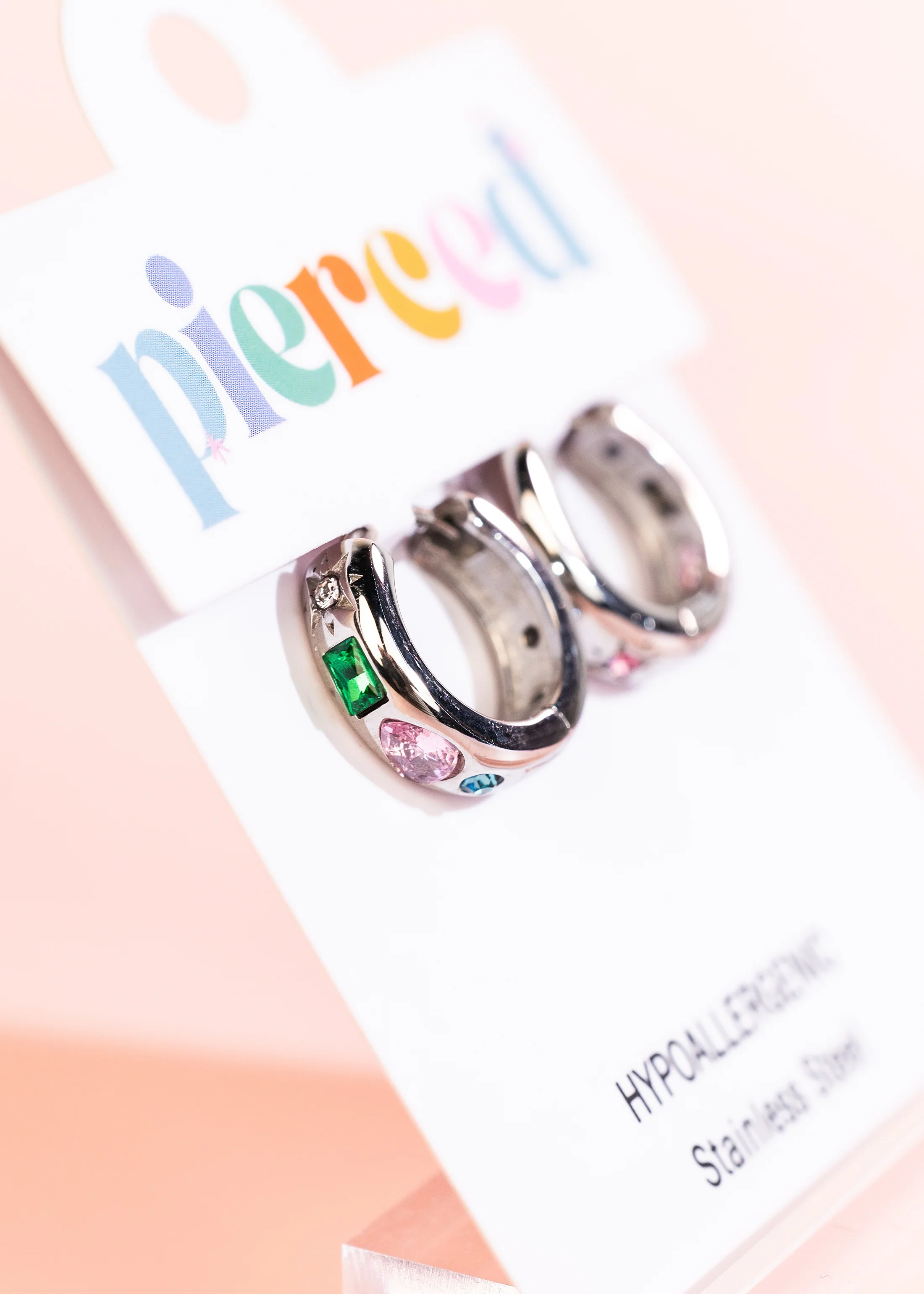 Silver Treasure Huggies - Image 3