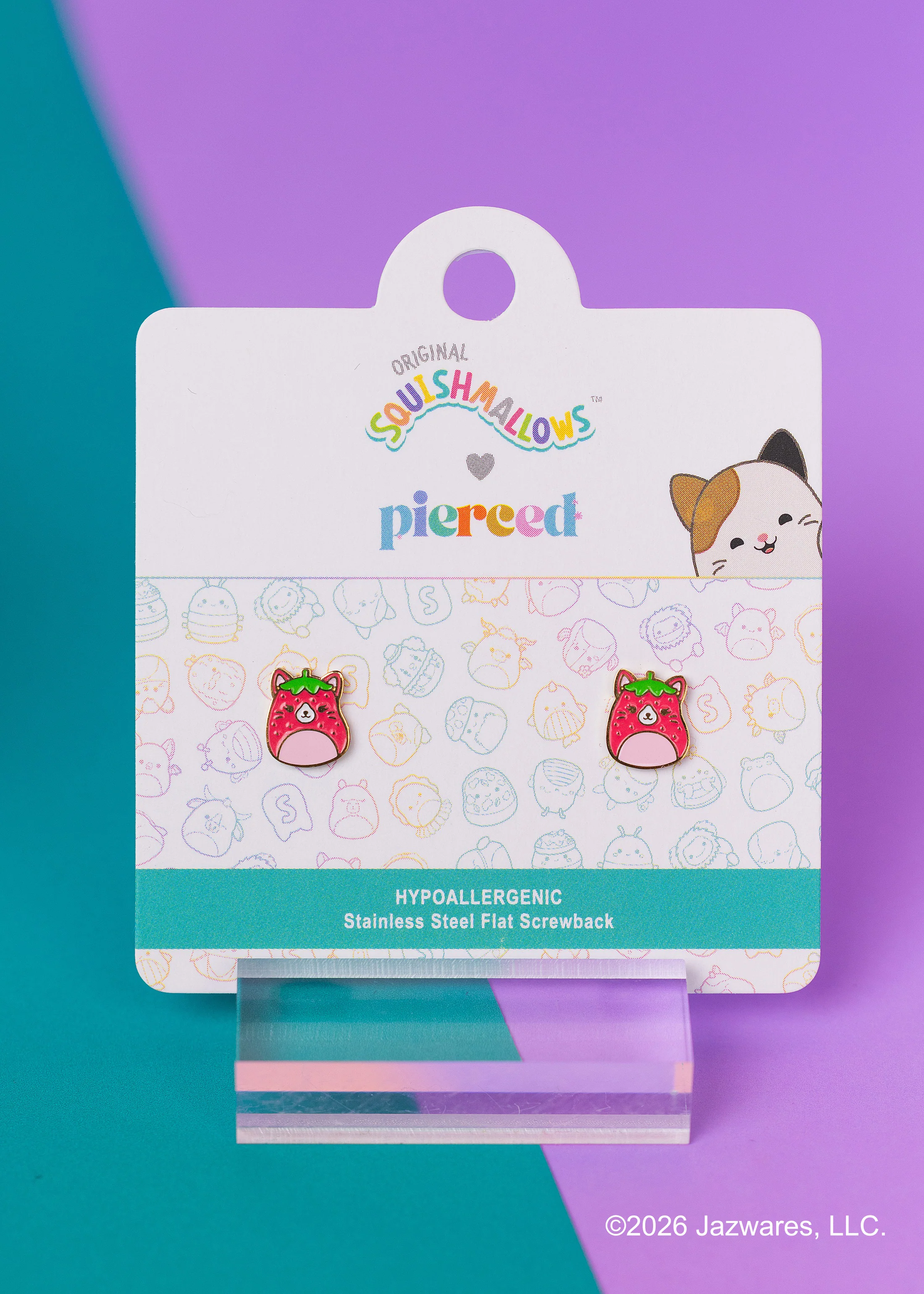 Squishmallows™ Olma Screwbacks - Image 2