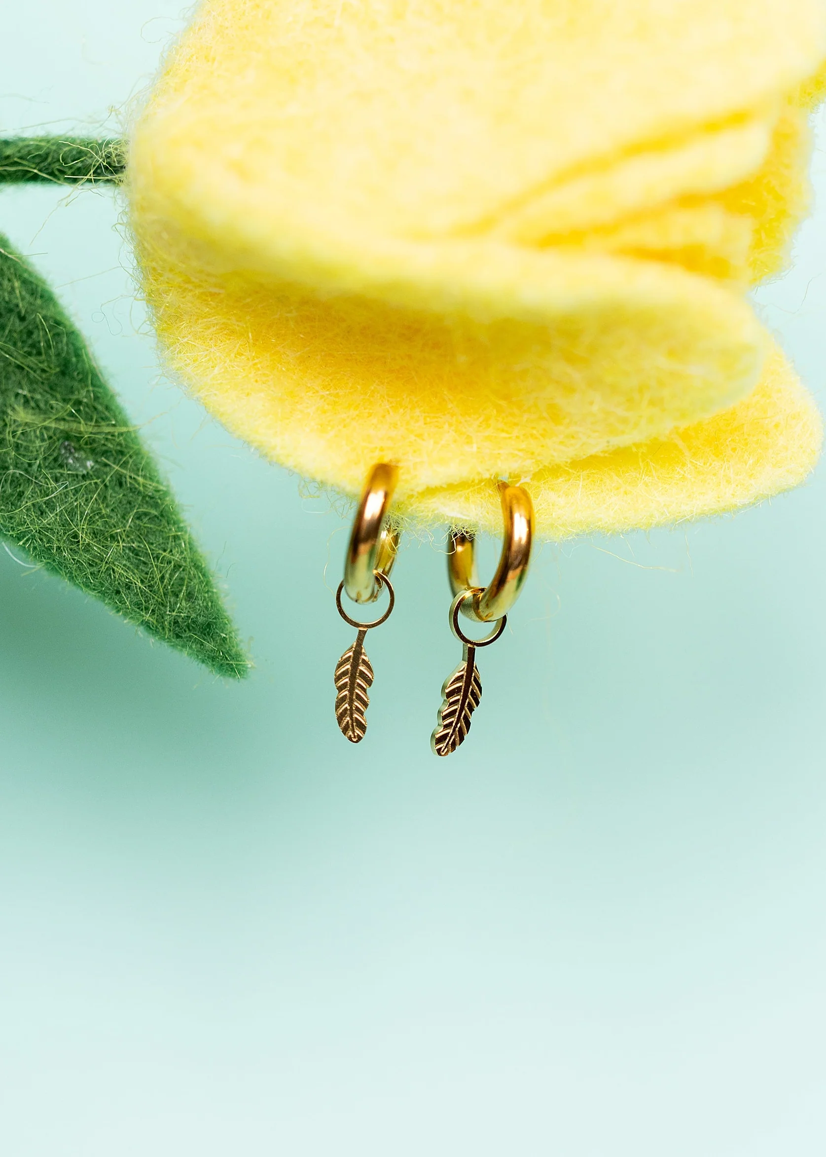 Tiny Feather Charms
