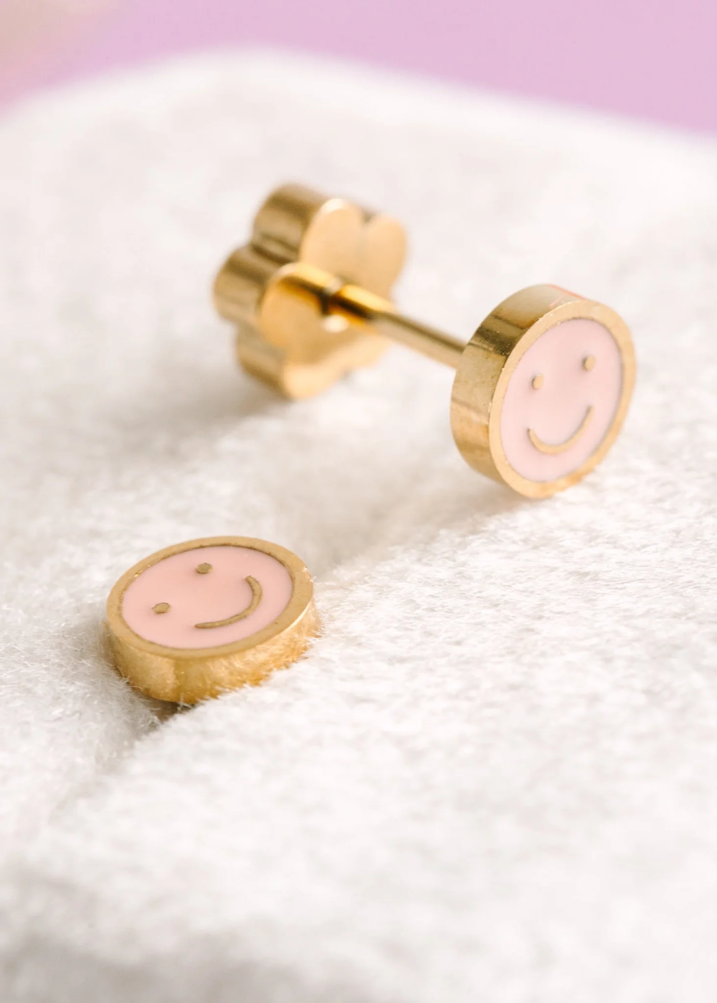 Tiny Pink Smiley